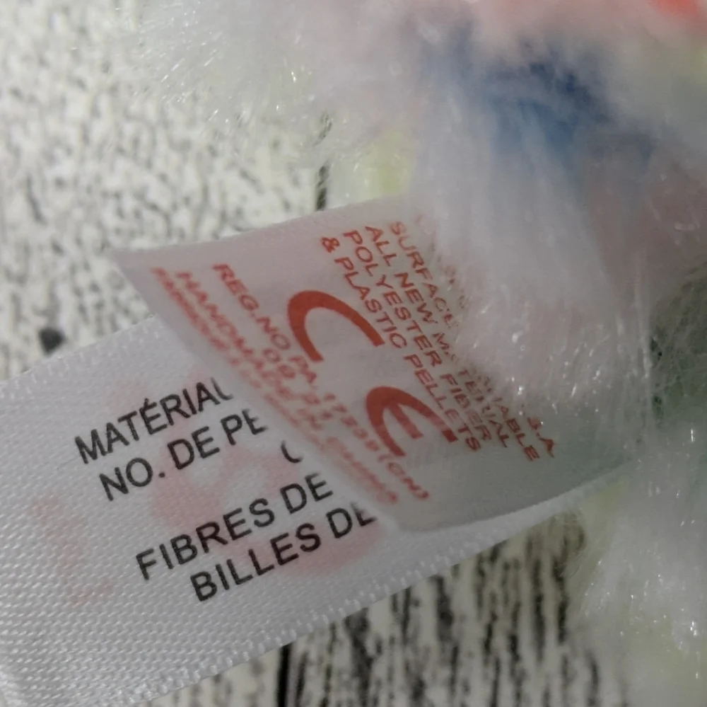 Ty Multicolor Stuffed Alpaca - Picture 4 of 6